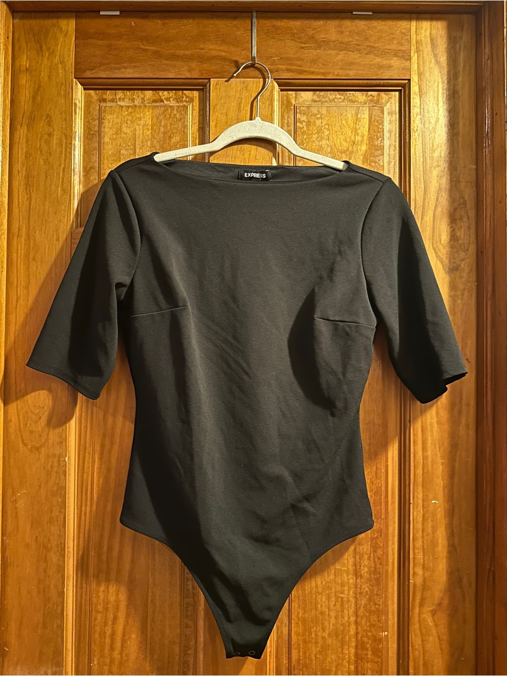Express Black Bodysuit, perfect for formal outfits